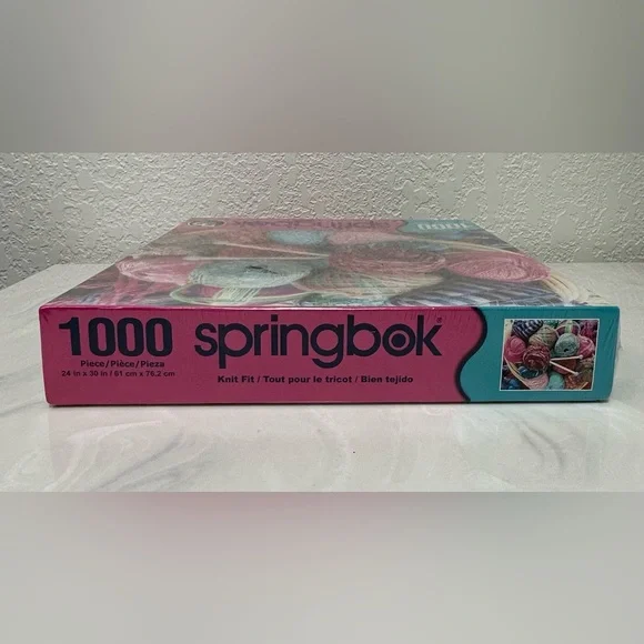 Sealed Springbok 1000 Piece Knit Fit - Picture 3 of 4